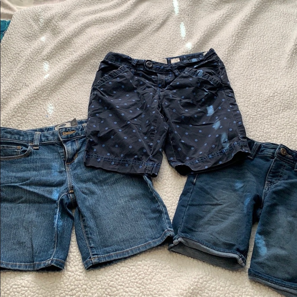 Girls Bermuda shorts 3 pair